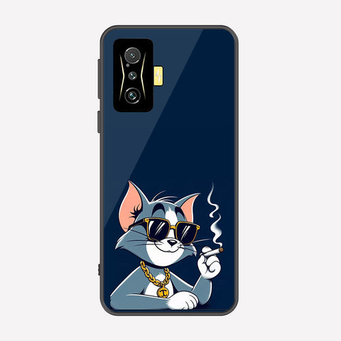 Xiaomi Poco F4 GT Cover - Charsi Tom Series - Premium Printed Metal soft Bumper shock Proof Case