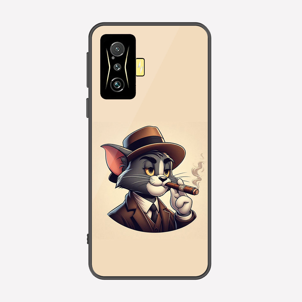Xiaomi Poco F4 GT Cover - Charsi Tom Series - Premium Printed Metal soft Bumper shock Proof Case