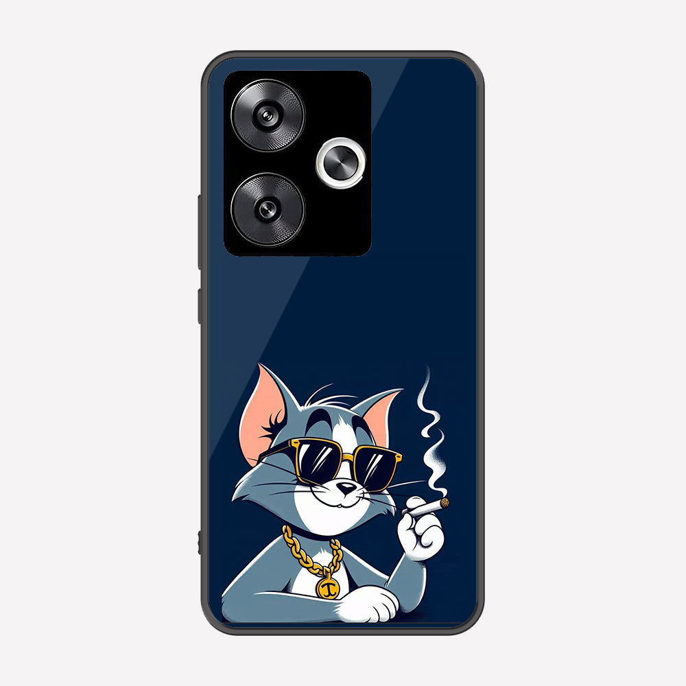 Xiaomi Poco F6 Cover - Charsi Tom Series - Premium Printed Metal soft Bumper shock Proof Case