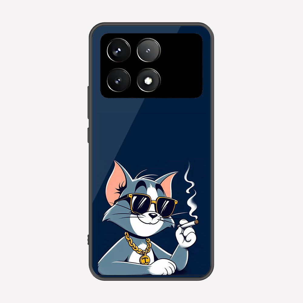 Xiaomi Poco F6 Pro Cover - Charsi Tom Series - Premium Printed Metal soft Bumper shock Proof Case