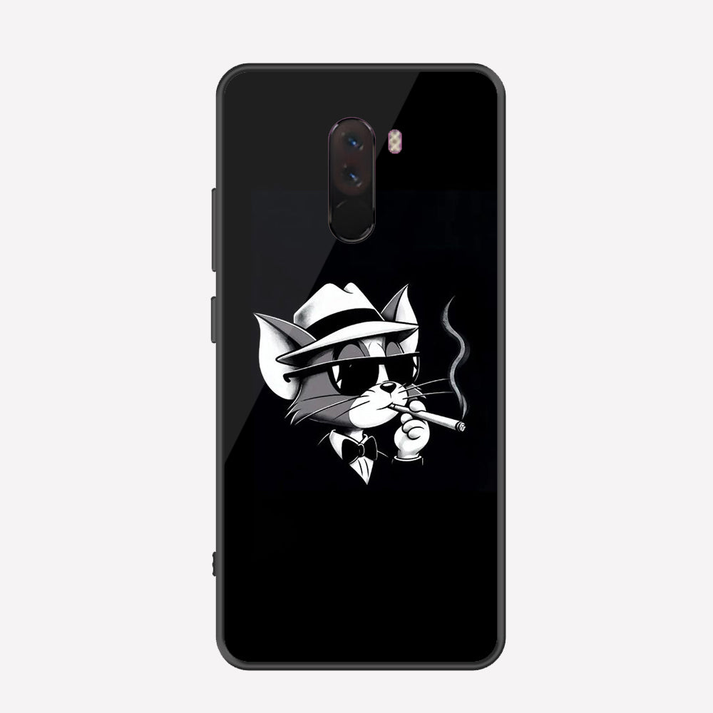 Xiaomi Pocophone F1 Cover - Charsi Tom Series - Premium Printed Metal soft Bumper shock Proof Case