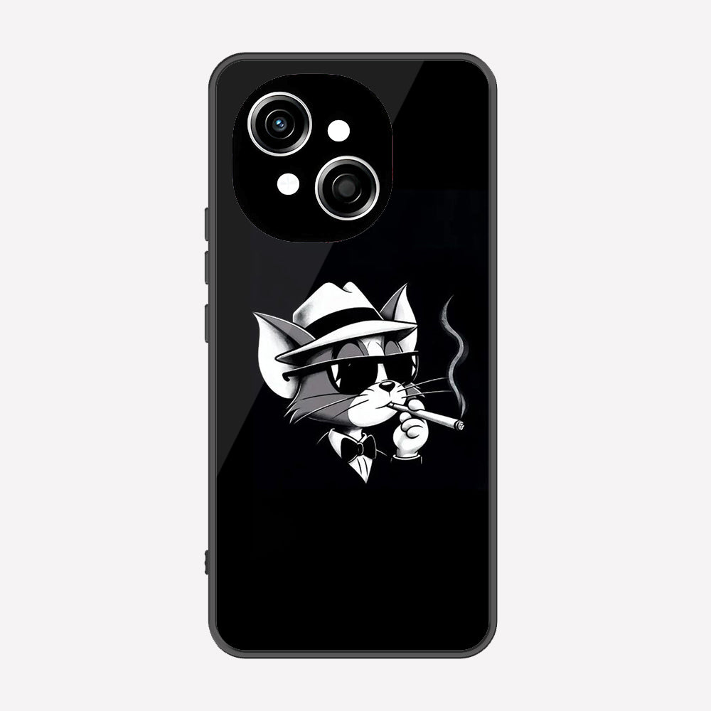 Tecno Pop 9 Cover - Charsi Tom Series - Premium Printed Metal soft Bumper shock Proof Case