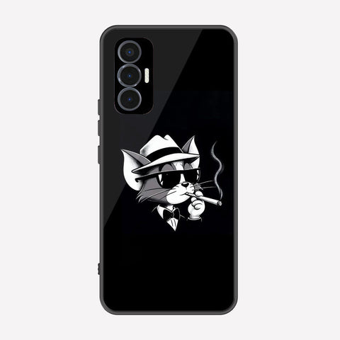 Tecno Pova 3 Cover - Charsi Tom Series - Premium Printed Metal soft Bumper shock Proof Case
