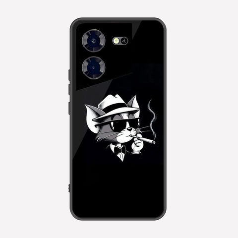 Tecno Pova 5 Pro Cover - Charsi Tom Series - Premium Printed Metal soft Bumper shock Proof Case