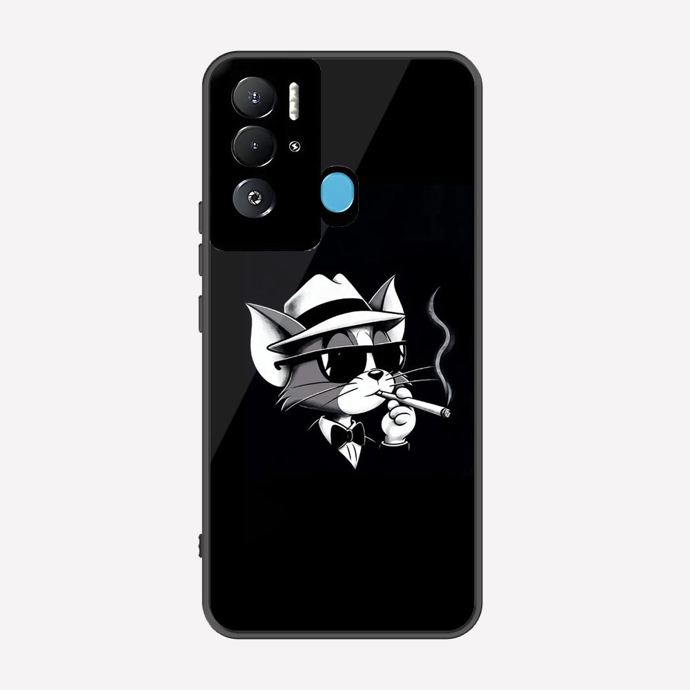 Tecno Pova Neo Cover - Charsi Tom Series - Premium Printed Metal soft Bumper shock Proof Case