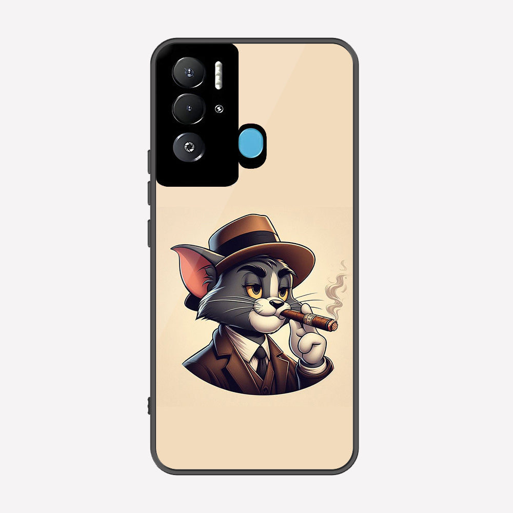 Tecno Pova Neo Cover - Charsi Tom Series - Premium Printed Metal soft Bumper shock Proof Case