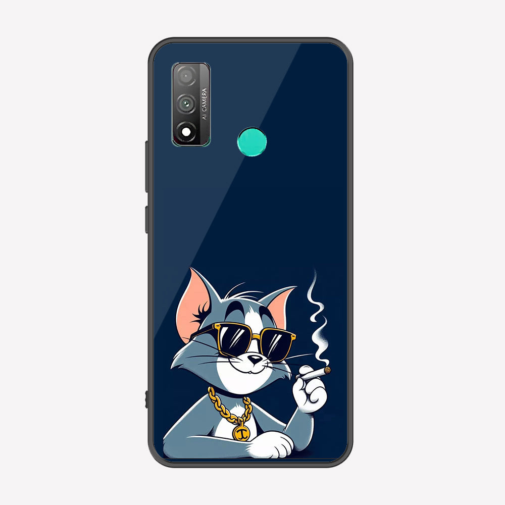 Huawei P smart 2020  Cover - Charsi Tom Series - Premium Printed Metal soft Bumper shock Proof Case