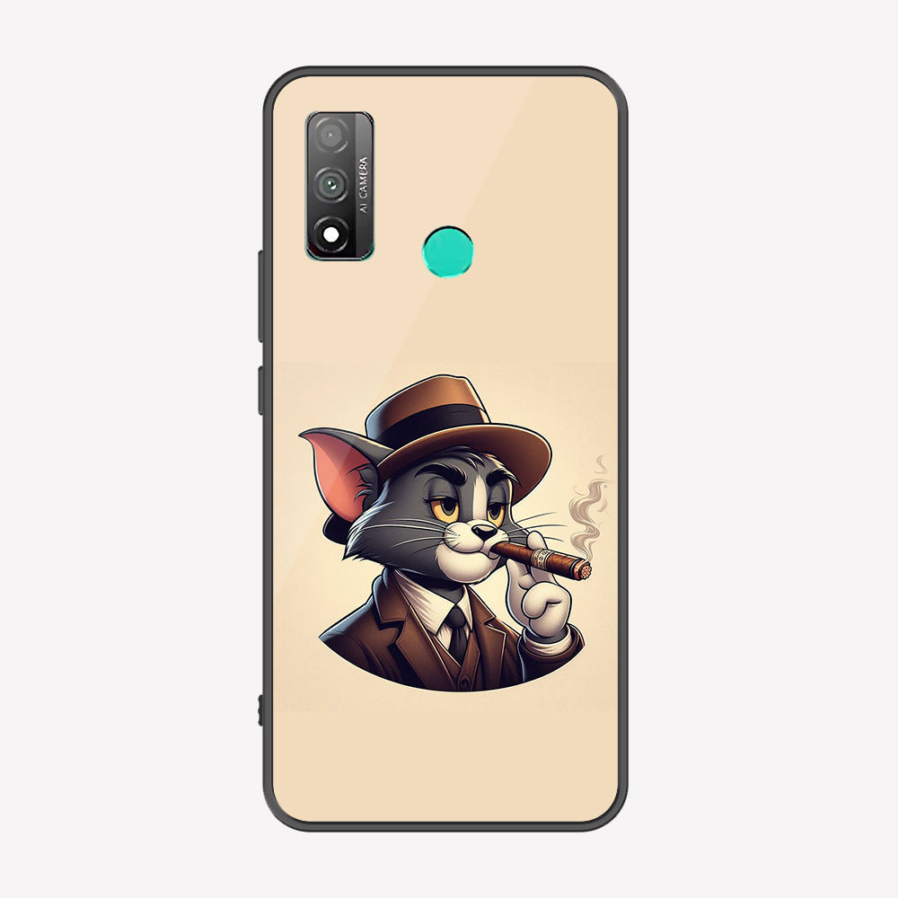 Huawei P smart 2020  Cover - Charsi Tom Series - Premium Printed Metal soft Bumper shock Proof Case