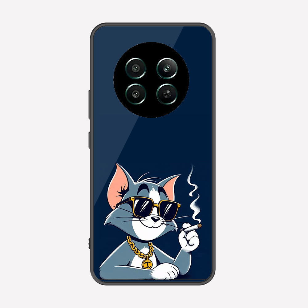 Realme 12 Plus Cover - Charsi Tom Series - Premium Printed Metal soft Bumper shock Proof Case