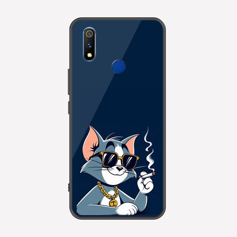 Realme 3 Cover - Charsi Tom Series - Premium Printed Metal soft Bumper shock Proof Case