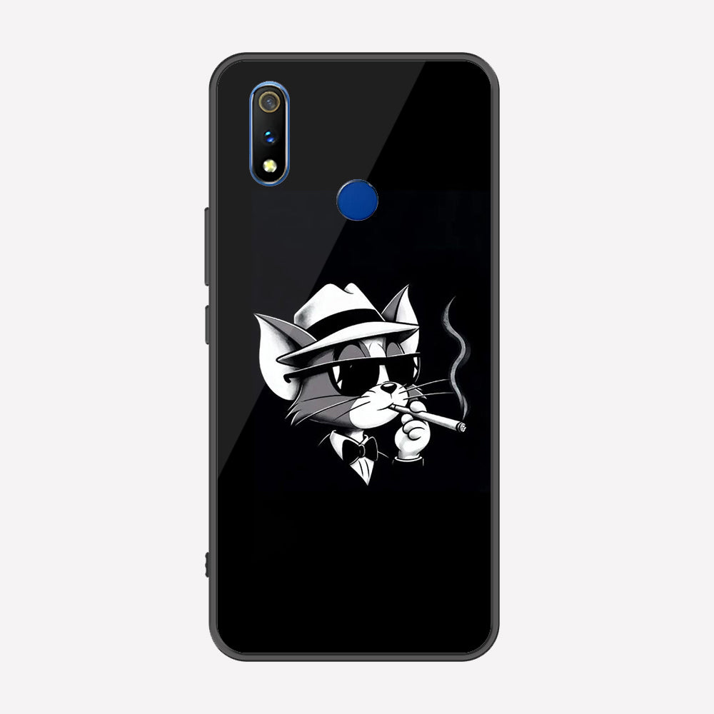 Realme 3 Cover - Charsi Tom Series - Premium Printed Metal soft Bumper shock Proof Case
