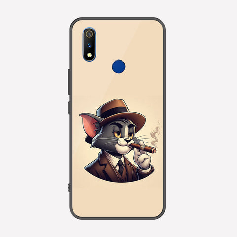Realme 3i Cover - Charsi Tom Series - Premium Printed Metal soft Bumper shock Proof Case