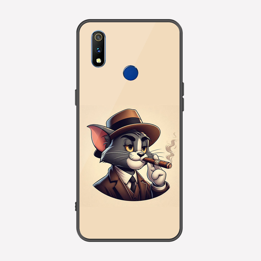Realme 3 Pro Cover - Charsi Tom Series - Premium Printed Metal soft Bumper shock Proof Case