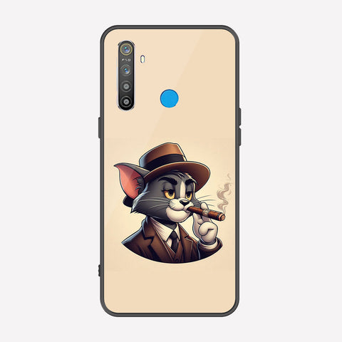Realme 5s Cover - Charsi Tom Series - Premium Printed Metal soft Bumper shock Proof Case