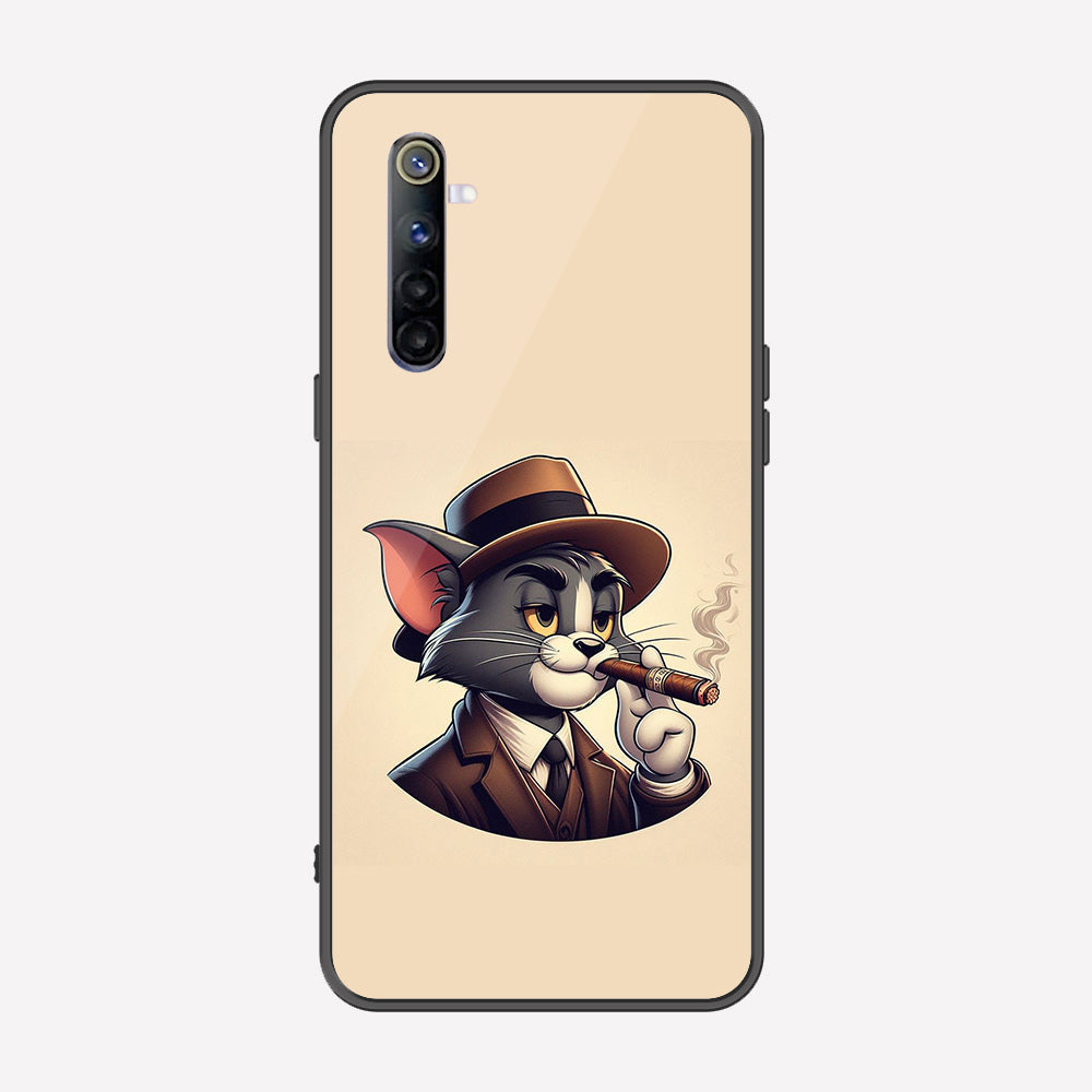 Realme 6 Cover - Charsi Tom Series - Premium Printed Metal soft Bumper shock Proof Case