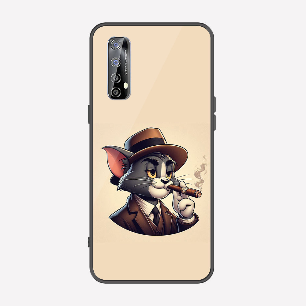 Realme 7 Cover - Charsi Tom Series - Premium Printed Metal soft Bumper shock Proof Case