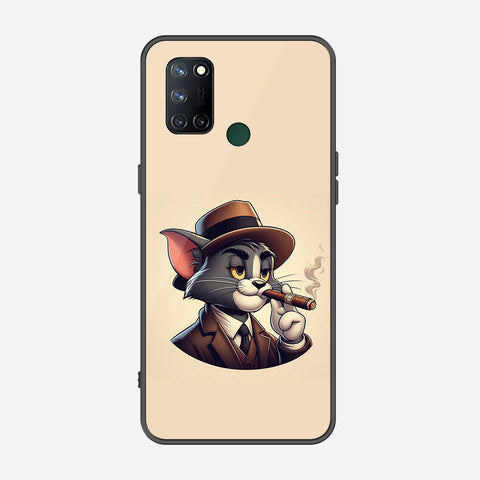 Realme 7i Cover - Charsi Tom Series - Premium Printed Metal soft Bumper shock Proof Case
