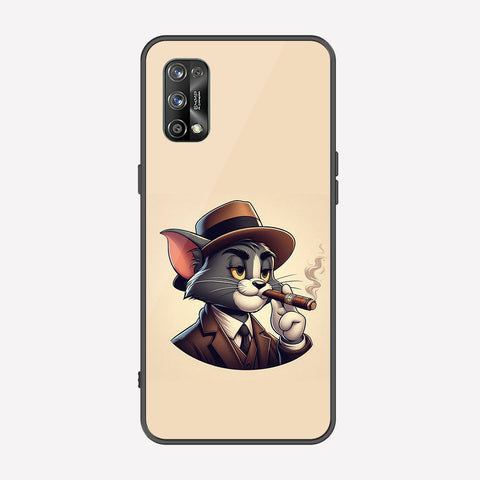 Realme 7 Pro Cover - Charsi Tom Series - Premium Printed Metal soft Bumper shock Proof Case
