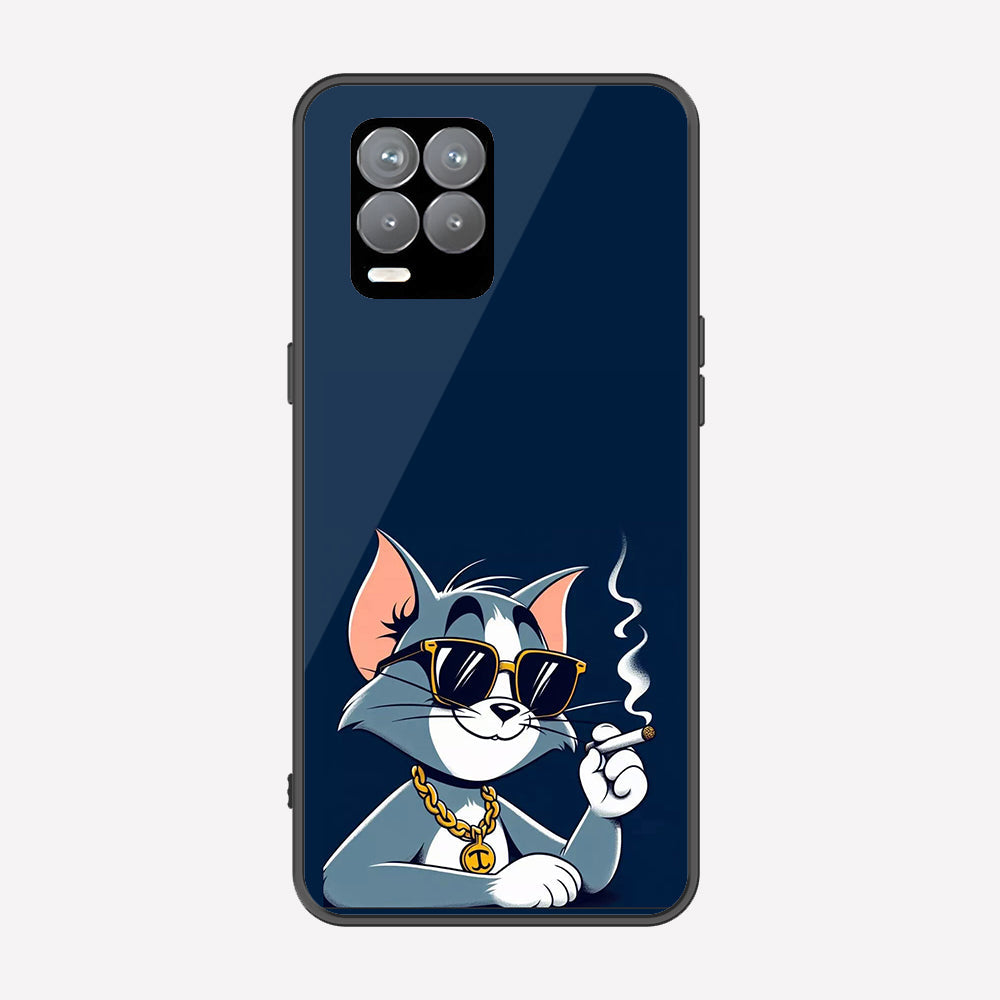 Realme 8 Cover - Charsi Tom Series - Premium Printed Metal soft Bumper shock Proof Case