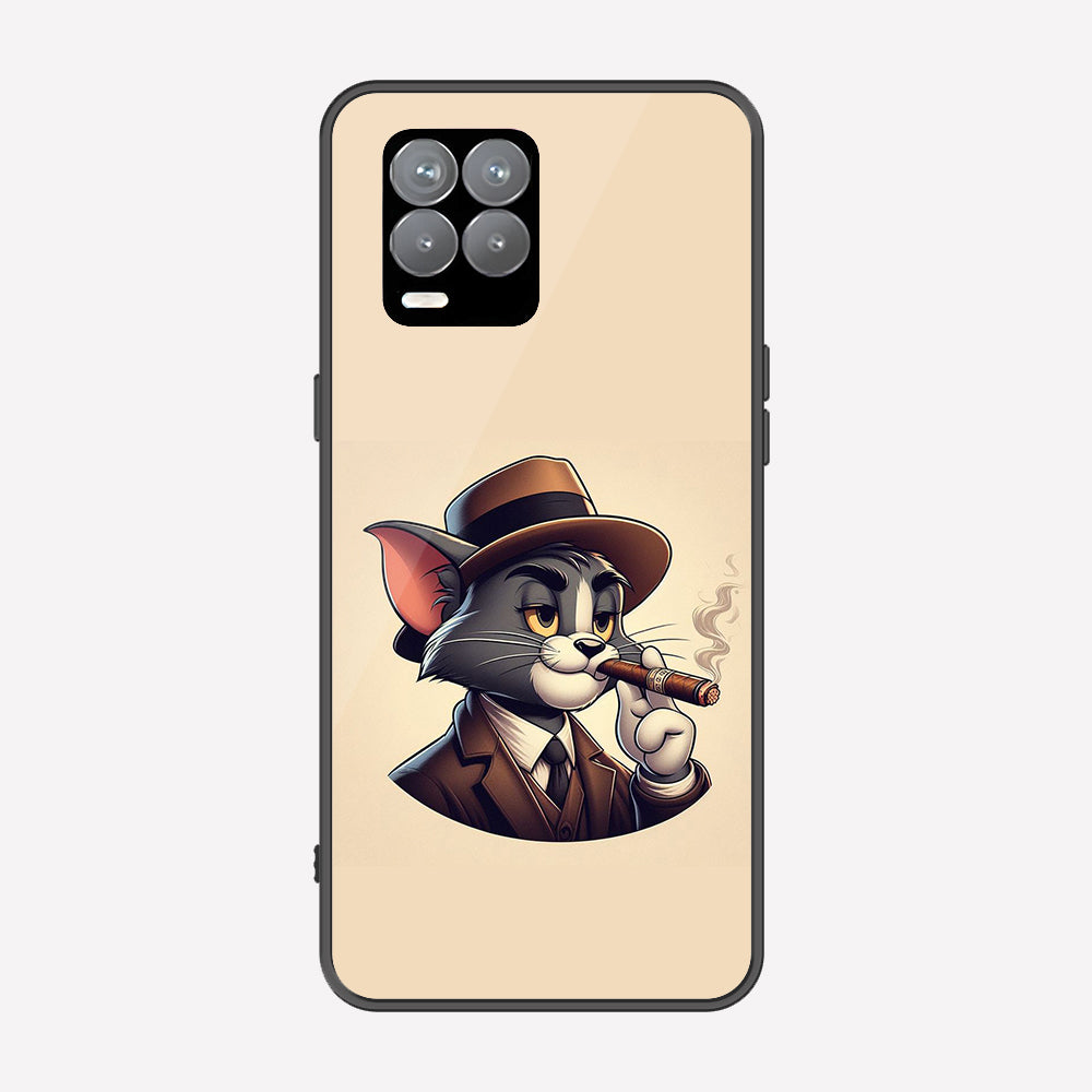 Realme 8 Cover - Charsi Tom Series - Premium Printed Metal soft Bumper shock Proof Case