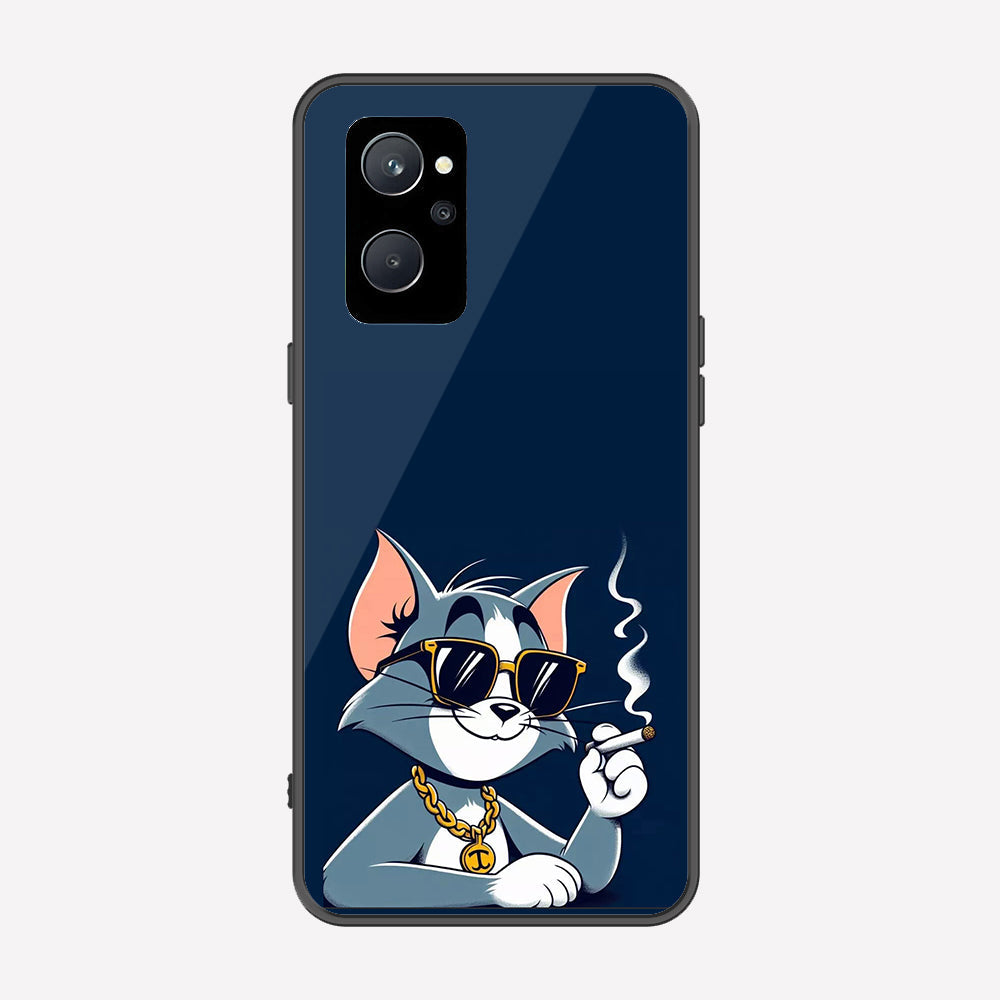 Realme 9i Cover - Charsi Tom Series - Premium Printed Metal soft Bumper shock Proof Case