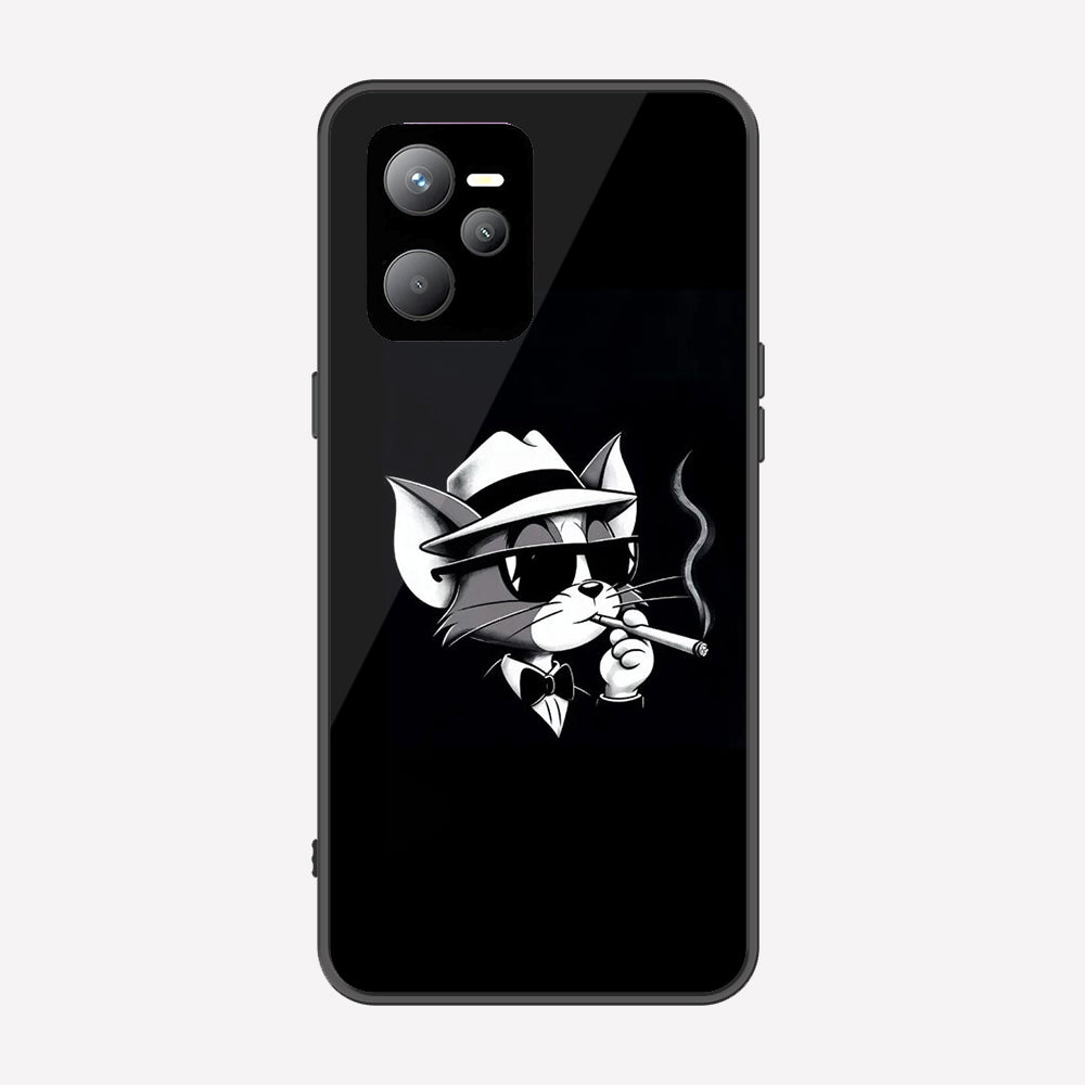 Realme C35 Cover - Charsi Tom Series - Premium Printed Metal soft Bumper shock Proof Case