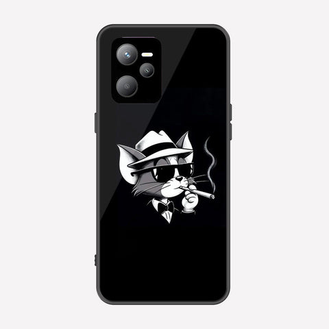 Realme Narzo 50A Prime Cover - Charsi Tom Series - Premium Printed Metal soft Bumper shock Proof Case