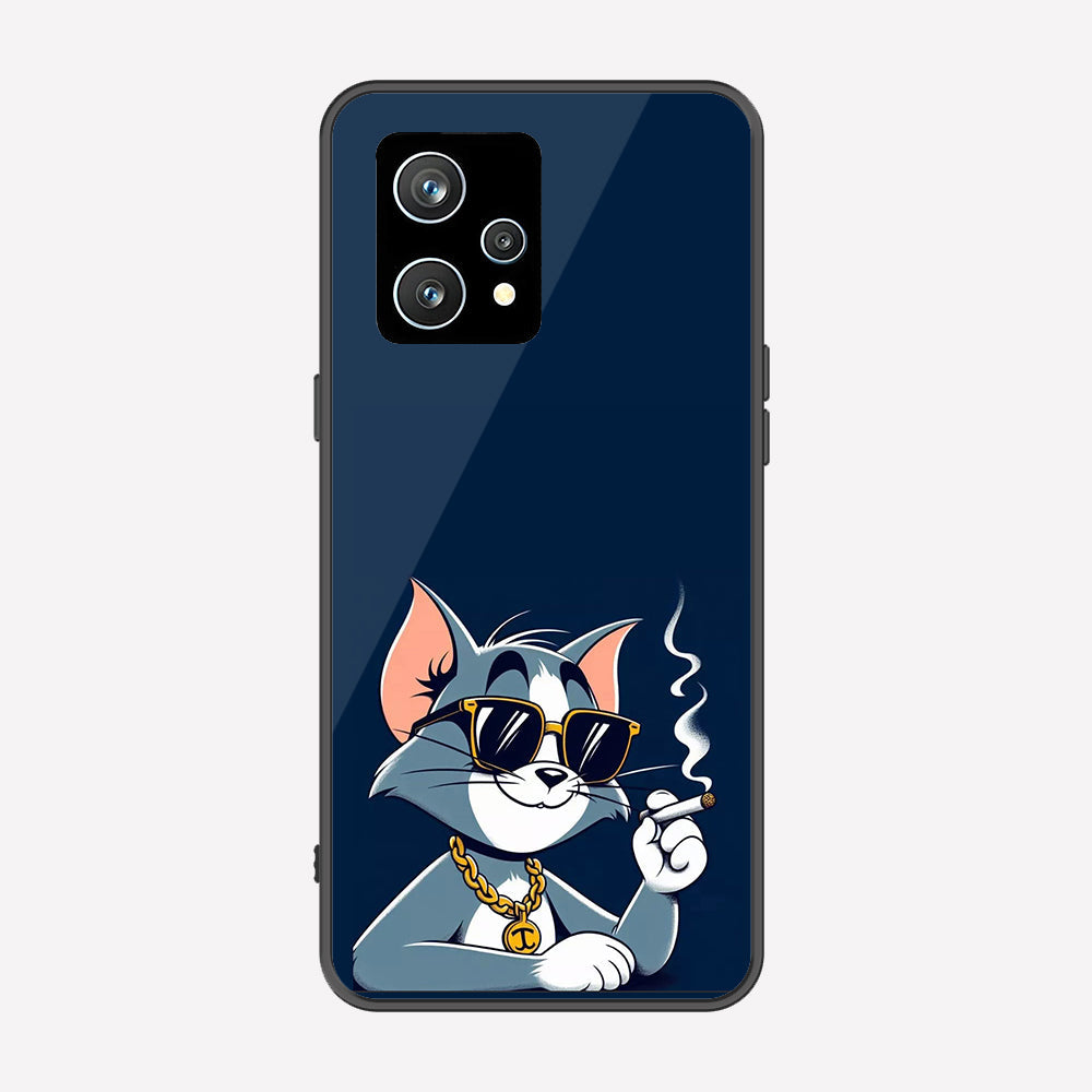 Realme 9 Pro Plus Cover - Charsi Tom Series - Premium Printed Metal soft Bumper shock Proof Case