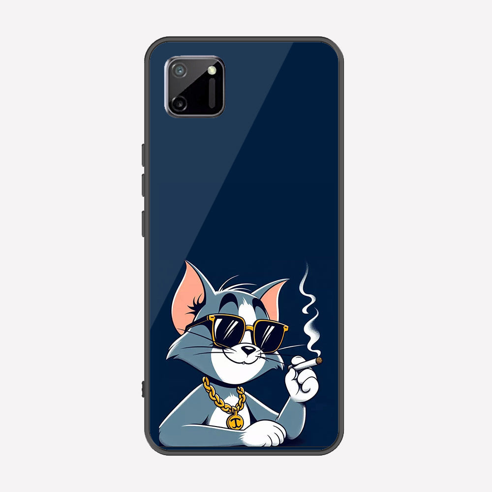 Realme C11 Cover - Charsi Tom Series - Premium Printed Metal soft Bumper shock Proof Case