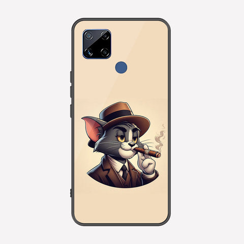 Realme C15 Cover - Charsi Tom Series - Premium Printed Metal soft Bumper shock Proof Case