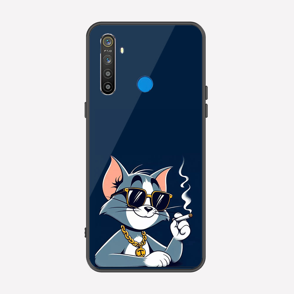 Realme C3 Cover - Charsi Tom Series - Premium Printed Metal soft Bumper shock Proof Case