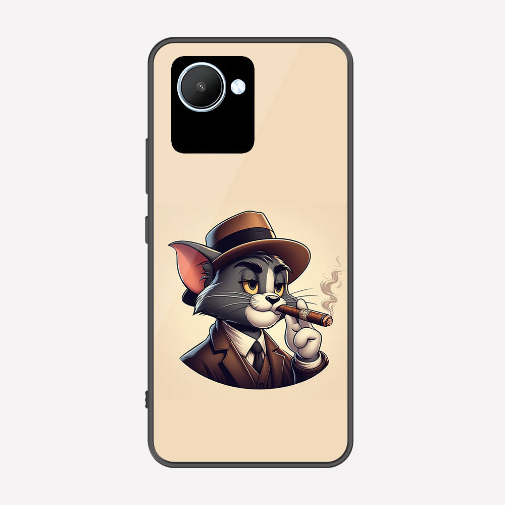 Realme C30s Cover - Charsi Tom Series - Premium Printed Metal soft Bumper shock Proof Case