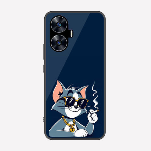 Realme C55 Cover - Charsi Tom Series - Premium Printed Metal soft Bumper shock Proof Case