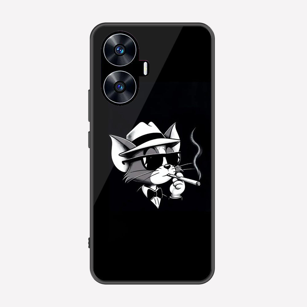 Realme C55 Cover - Charsi Tom Series - Premium Printed Metal soft Bumper shock Proof Case