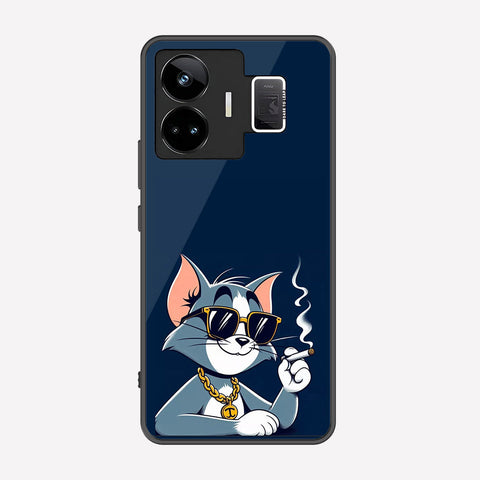 Realme GT Neo 5 Cover - Charsi Tom Series - Premium Printed Metal soft Bumper shock Proof Case