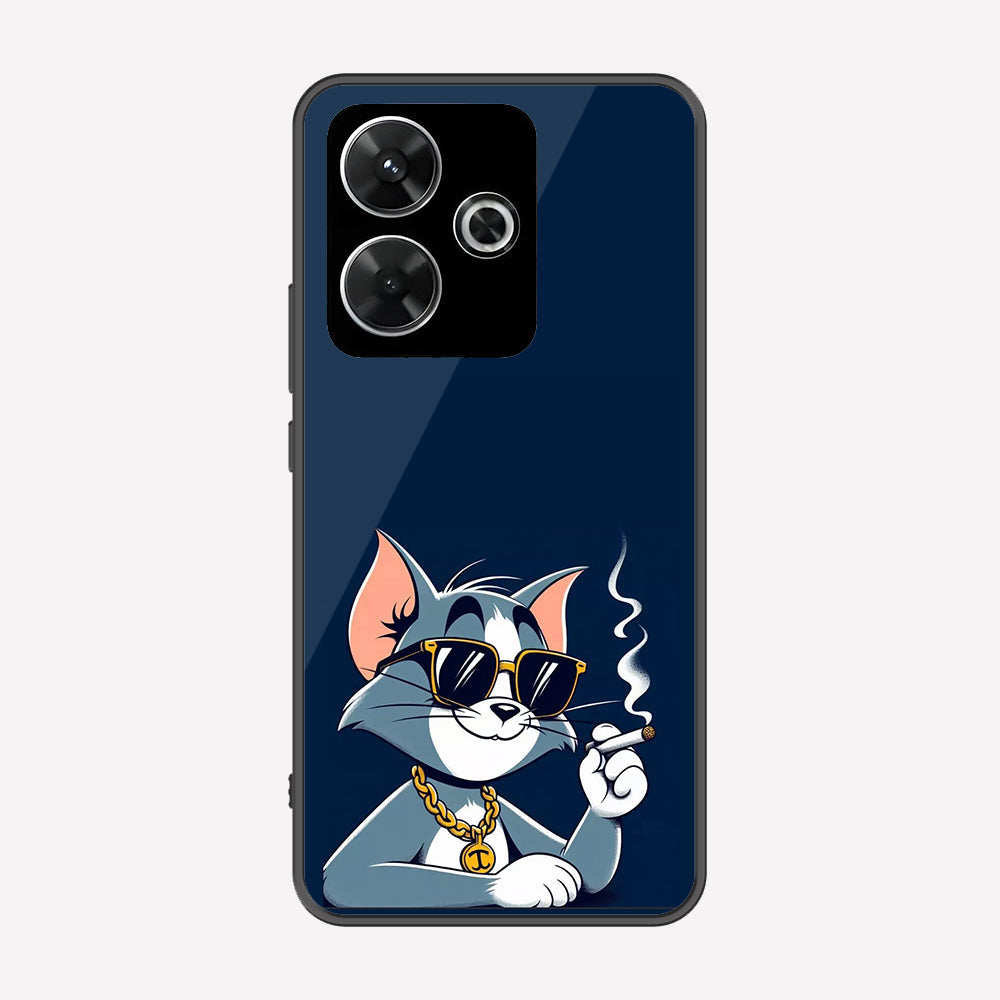 Xiaomi Redmi Note 13R Cover - Charsi Tom Series - Premium Printed Metal soft Bumper shock Proof Case
