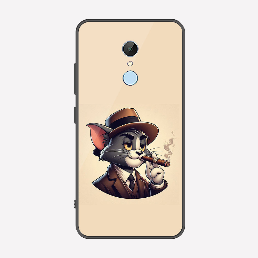 Xiaomi Redmi 5 Cover - Charsi Tom Series - Premium Printed Metal soft Bumper shock Proof Case