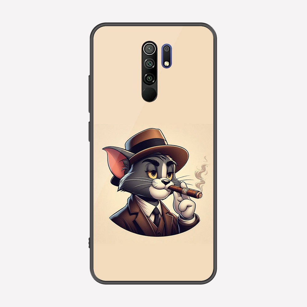 Xiaomi Redmi 9 Cover - Charsi Tom Series - Premium Printed Metal soft Bumper shock Proof Case