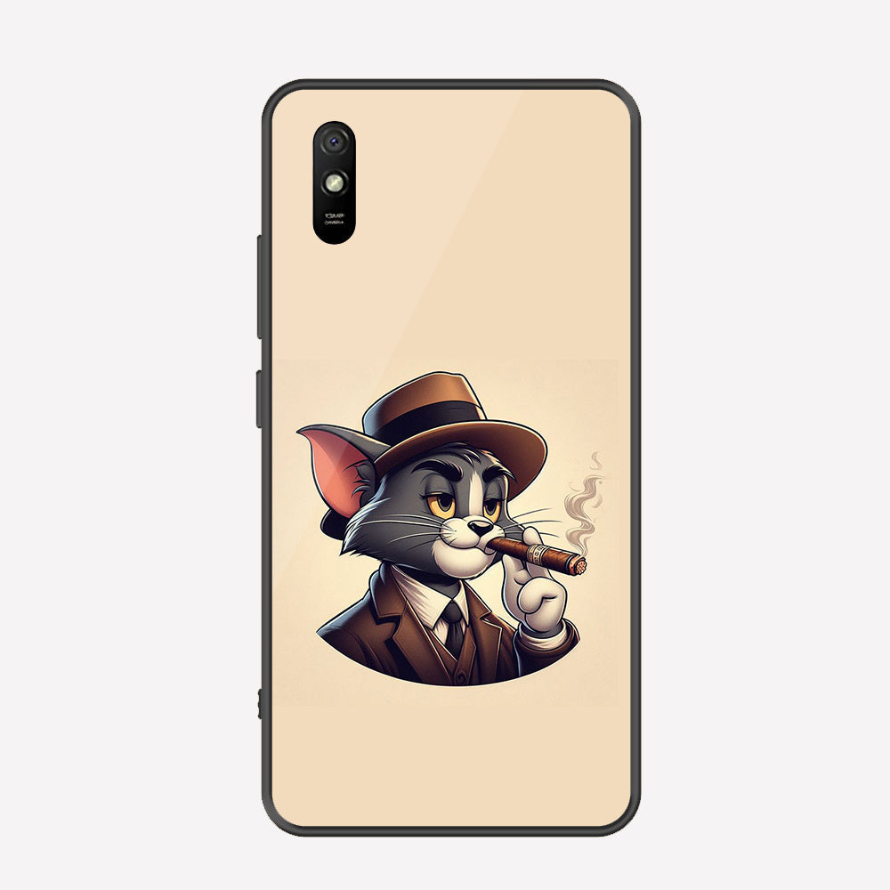Xiaomi Redmi 9A Cover - Charsi Tom Series - Premium Printed Metal soft Bumper shock Proof Case