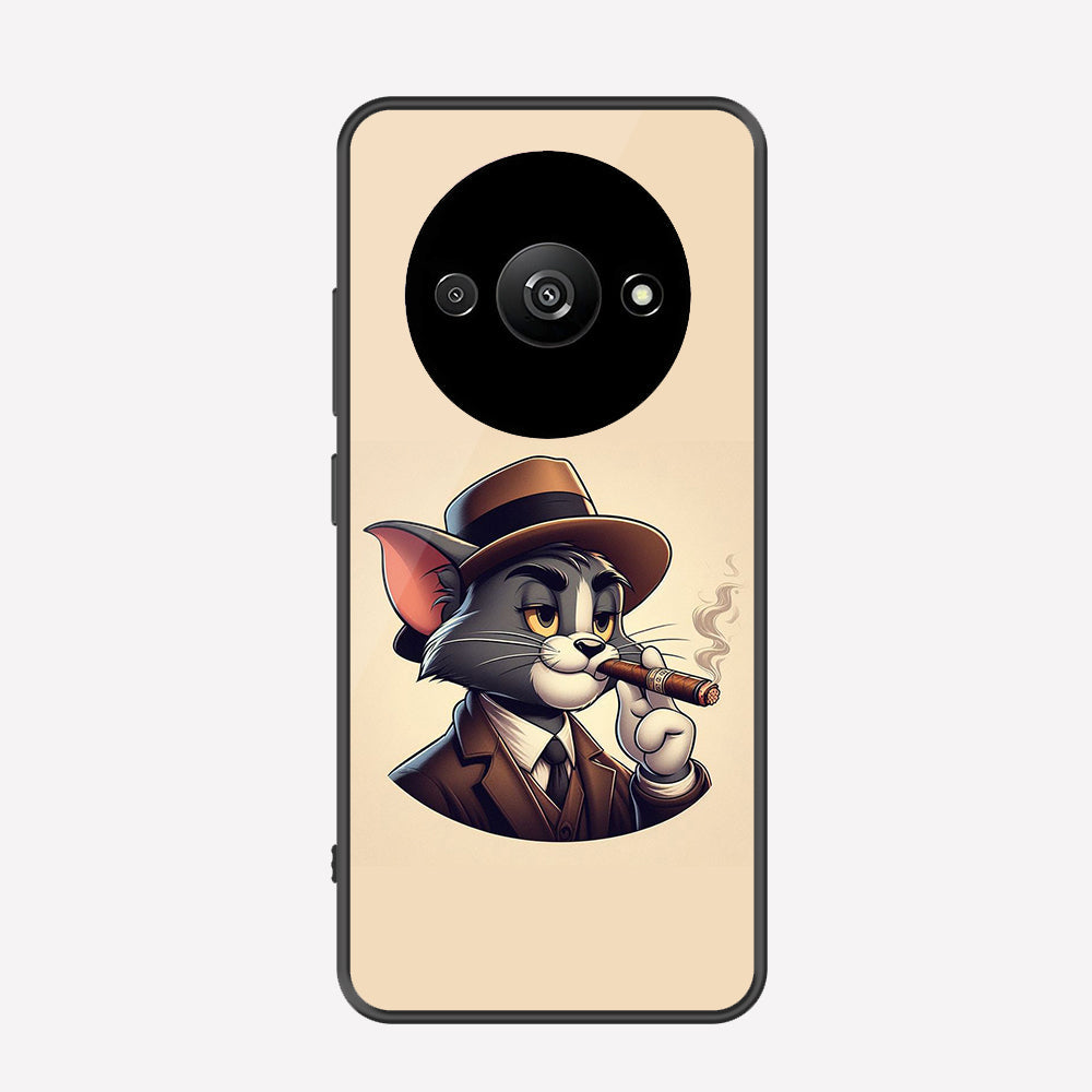 Xiaomi Redmi A3 Cover - Charsi Tom Series - Premium Printed Metal soft Bumper shock Proof Case