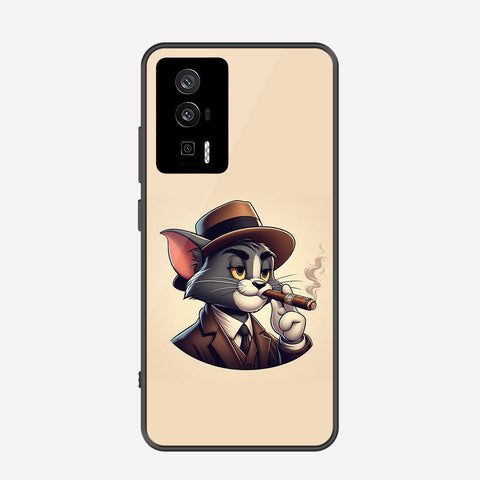 Xiaomi Poco F5 Pro Cover - Charsi Tom Series - Premium Printed Metal soft Bumper shock Proof Case