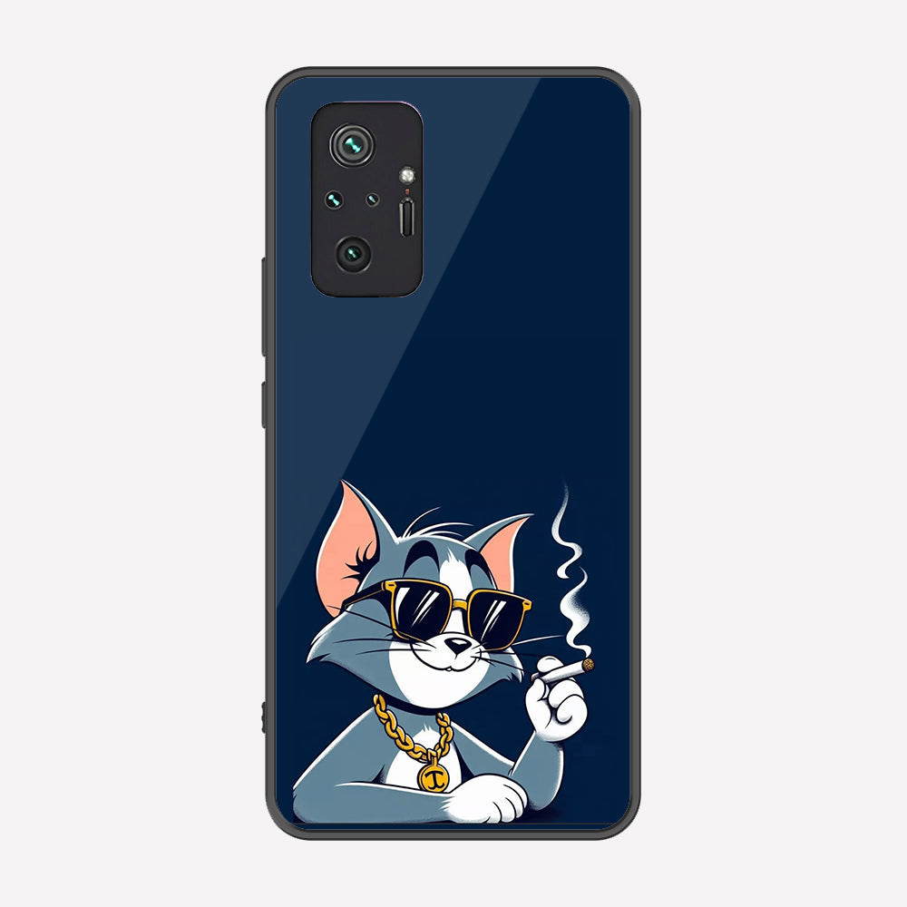 Xiaomi Redmi Note 10 Pro Max Cover - Charsi Tom Series - Premium Printed Metal soft Bumper shock Proof Case