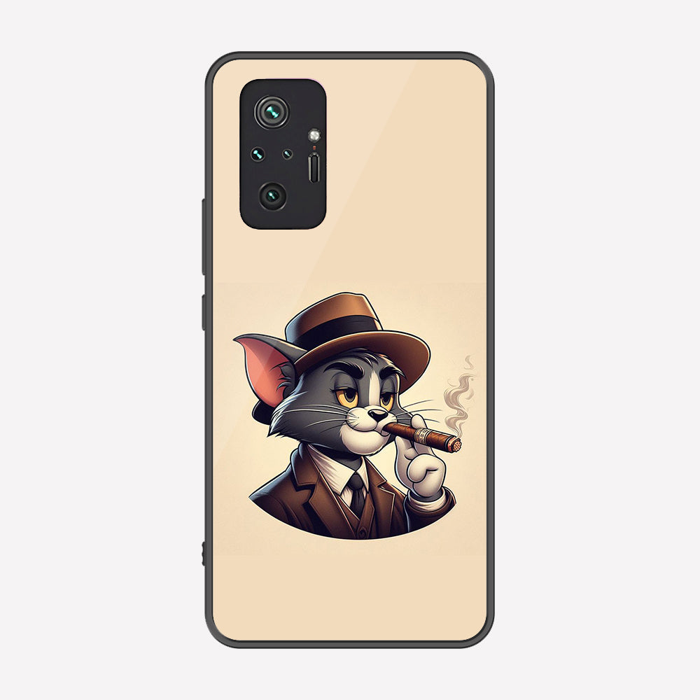 Xiaomi Redmi Note 10 Pro Max Cover - Charsi Tom Series - Premium Printed Metal soft Bumper shock Proof Case