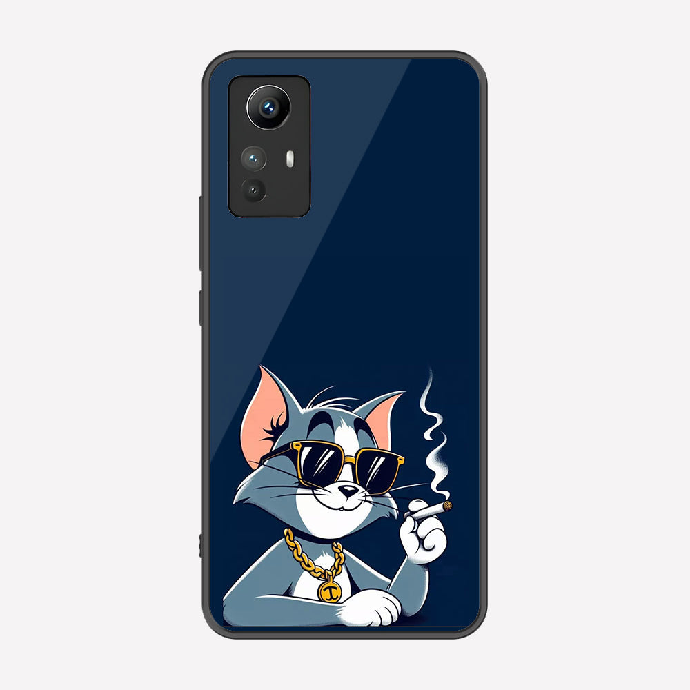 Xiaomi Redmi Note 12S Cover - Charsi Tom Series - Premium Printed Metal soft Bumper shock Proof Case