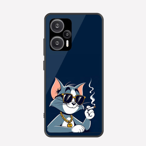 Xiaomi Poco F5 Cover - Charsi Tom Series - Premium Printed Metal soft Bumper shock Proof Case