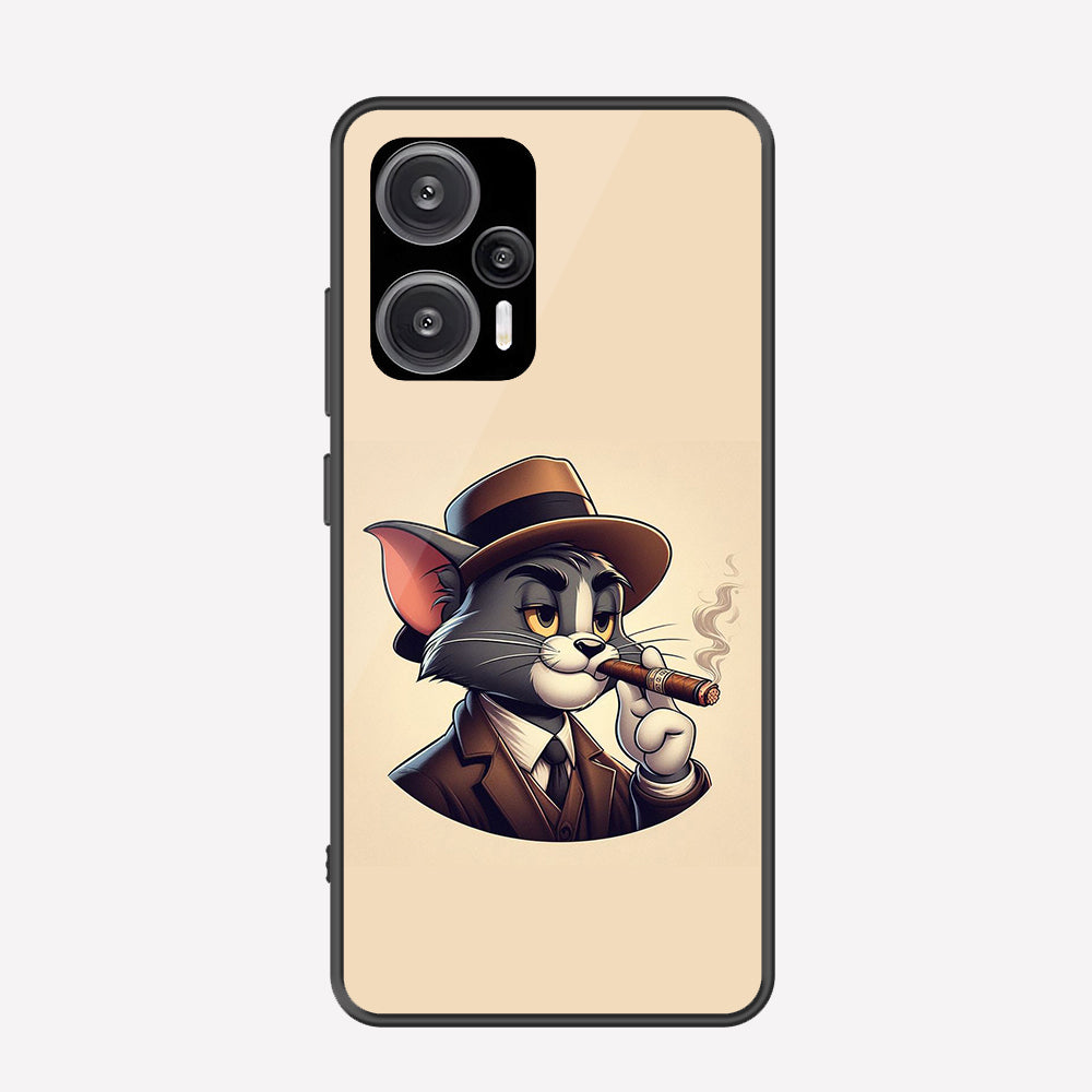 Xiaomi Poco F5 Cover - Charsi Tom Series - Premium Printed Metal soft Bumper shock Proof Case