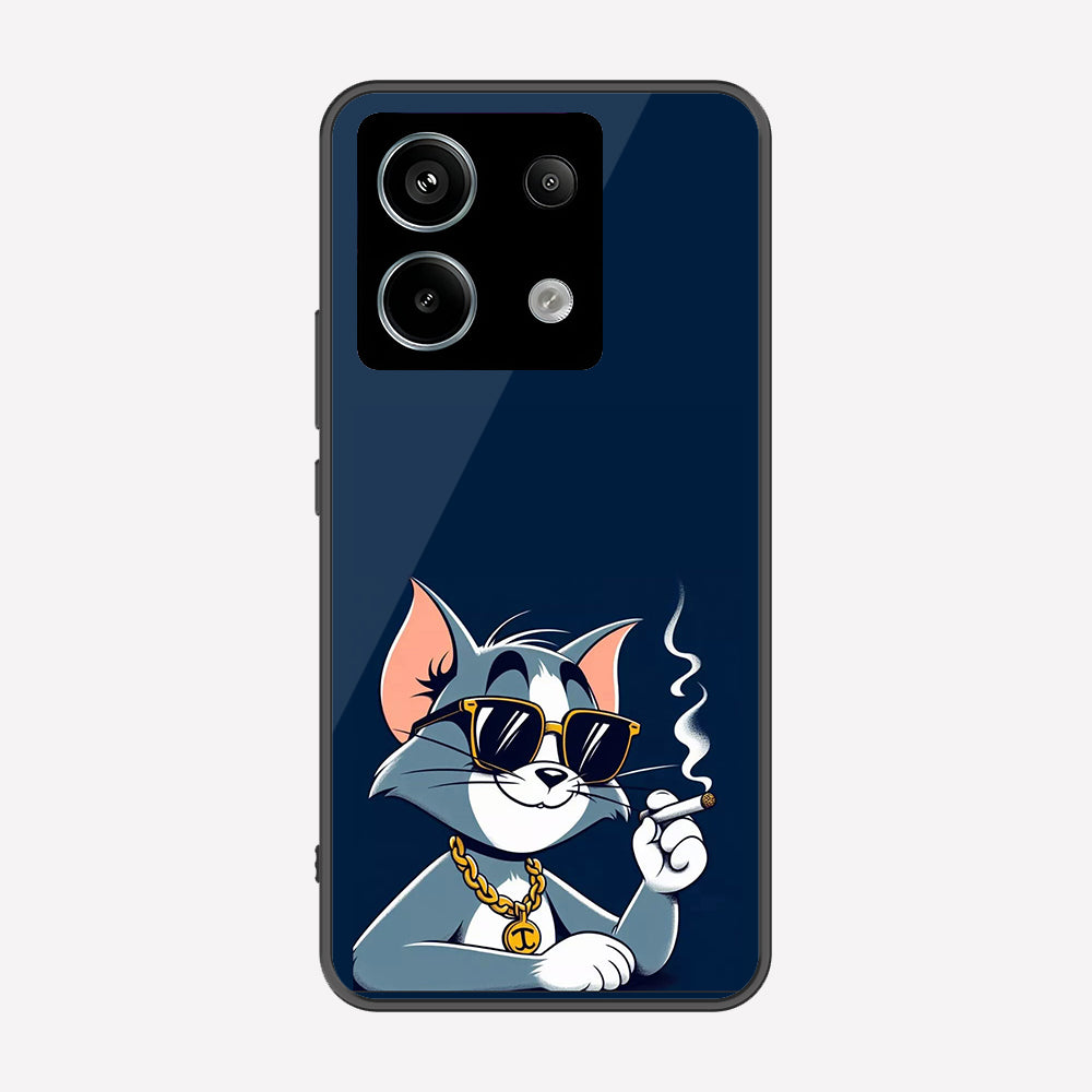 Xiaomi Redmi Note 13 Cover - Charsi Tom Series - Premium Printed Metal soft Bumper shock Proof Case