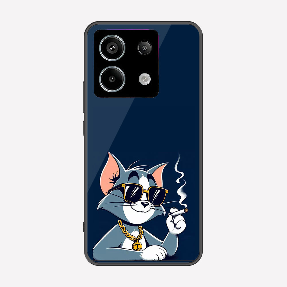 Xiaomi Redmi Note 13 Pro 4G Cover - Charsi Tom Series - Premium Printed Metal soft Bumper shock Proof Case