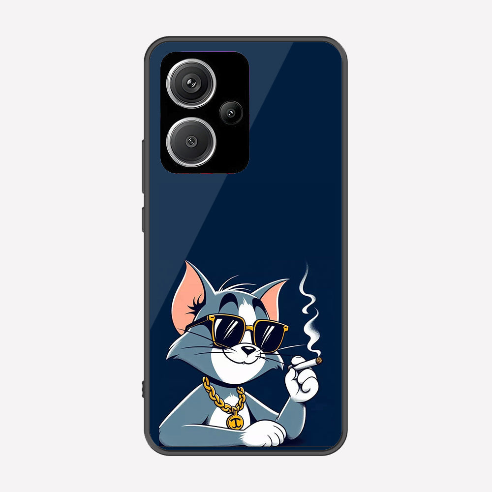 Xiaomi Redmi Note 13 Pro Plus 5G Cover - Charsi Tom Series - Premium Printed Metal soft Bumper shock Proof Case