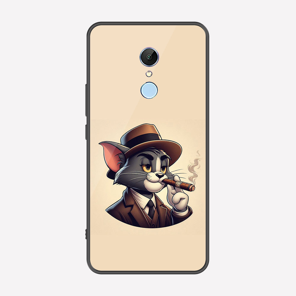Xiaomi Redmi Note 5 / Redmi 5 Plus Cover - Charsi Tom Series - Premium Printed Metal soft Bumper shock Proof Case